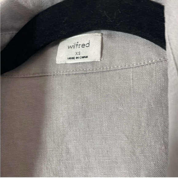 Aritzia Wilfred Eleta Linen Dress- XS - Picture 3 of 6